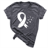Breast Cancer Ribbon Shirt D.Grey - Greatwood Boutique