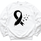 Breast Cancer Ribbon Shirt White - Greatwood Boutique