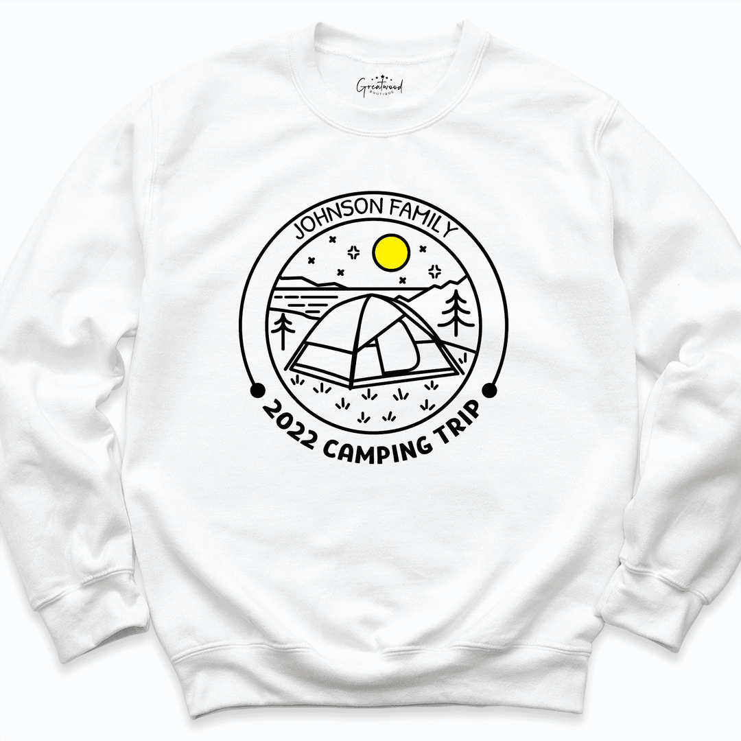 Camping Trip Custom 2022 Shirt White - Greatwood Boutoque