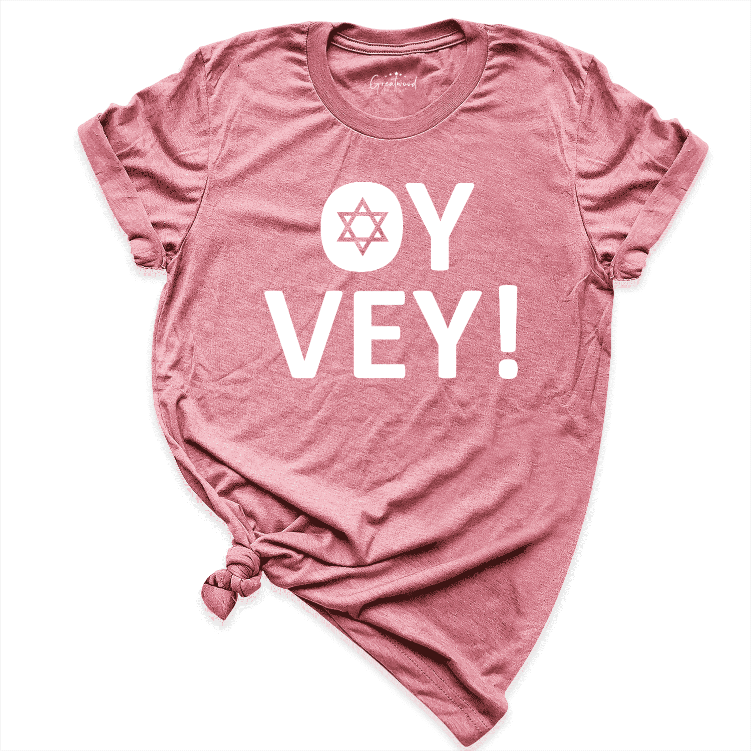 Oy Vey Shirt Mauve - Gretwood Boutique