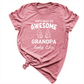 What an Awesome Grandpa Shirt Mauve - Greatwood Boutique