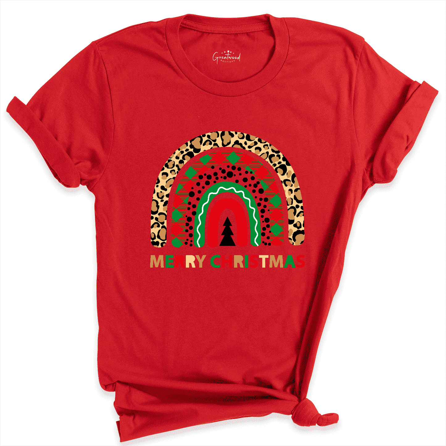 Christmas Rainbow Shirt