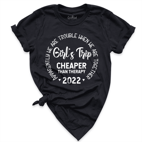 Girls Trip Shirt Black - Greatwood Boutique