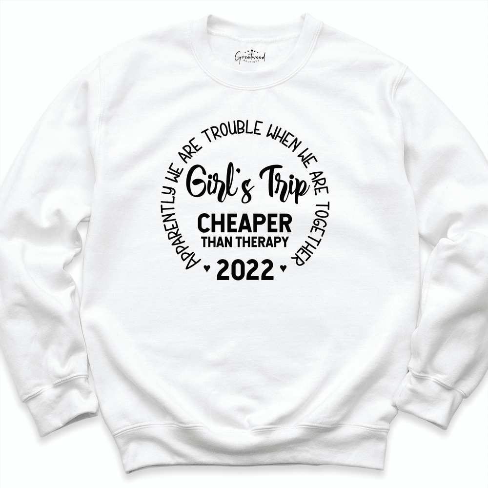 Girls Trip Shirt White - Greatwood Boutique