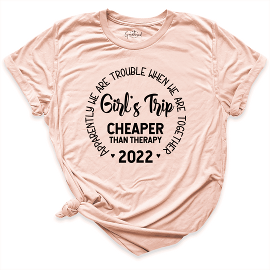 Girls Trip Shirt Peach - Greatwood Boutique