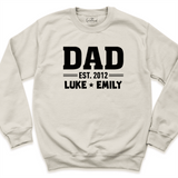 Custom Dada Gift Sweatshirt Sand - Greatwood Boutique