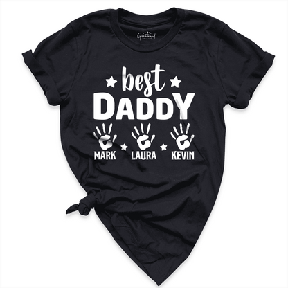 Best Daddy Custom Shirt Black - Greatwood Boutique