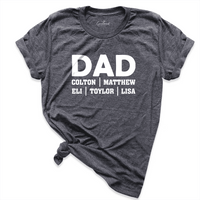 Custom Dad Shirt D.Grey - Greatwood Boutique
