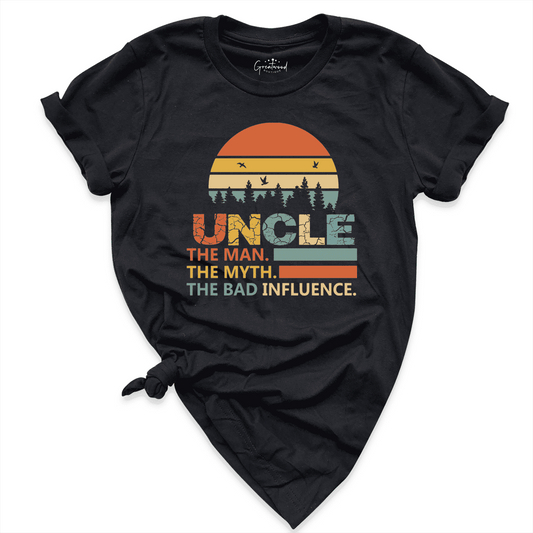 Uncle Shirt Black - Greatwood Boutique