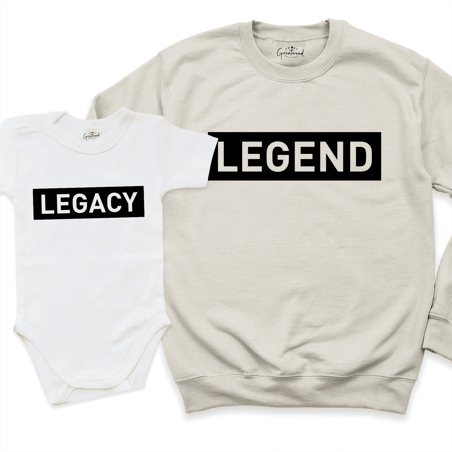 Legend Legacy Sweatshirt Sand - Greatwood Boutique