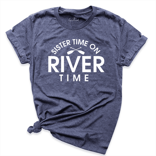 Sister Vacation Shirt Navy - Greatwood Boutique