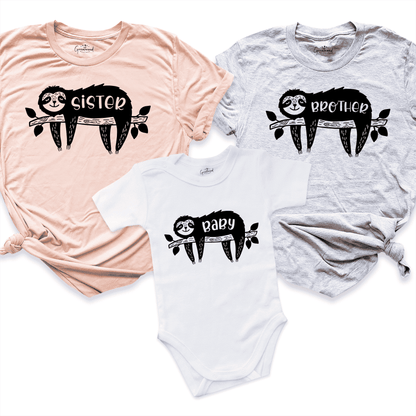 Sloth Family Matching Shirt - Greatwood Boutique