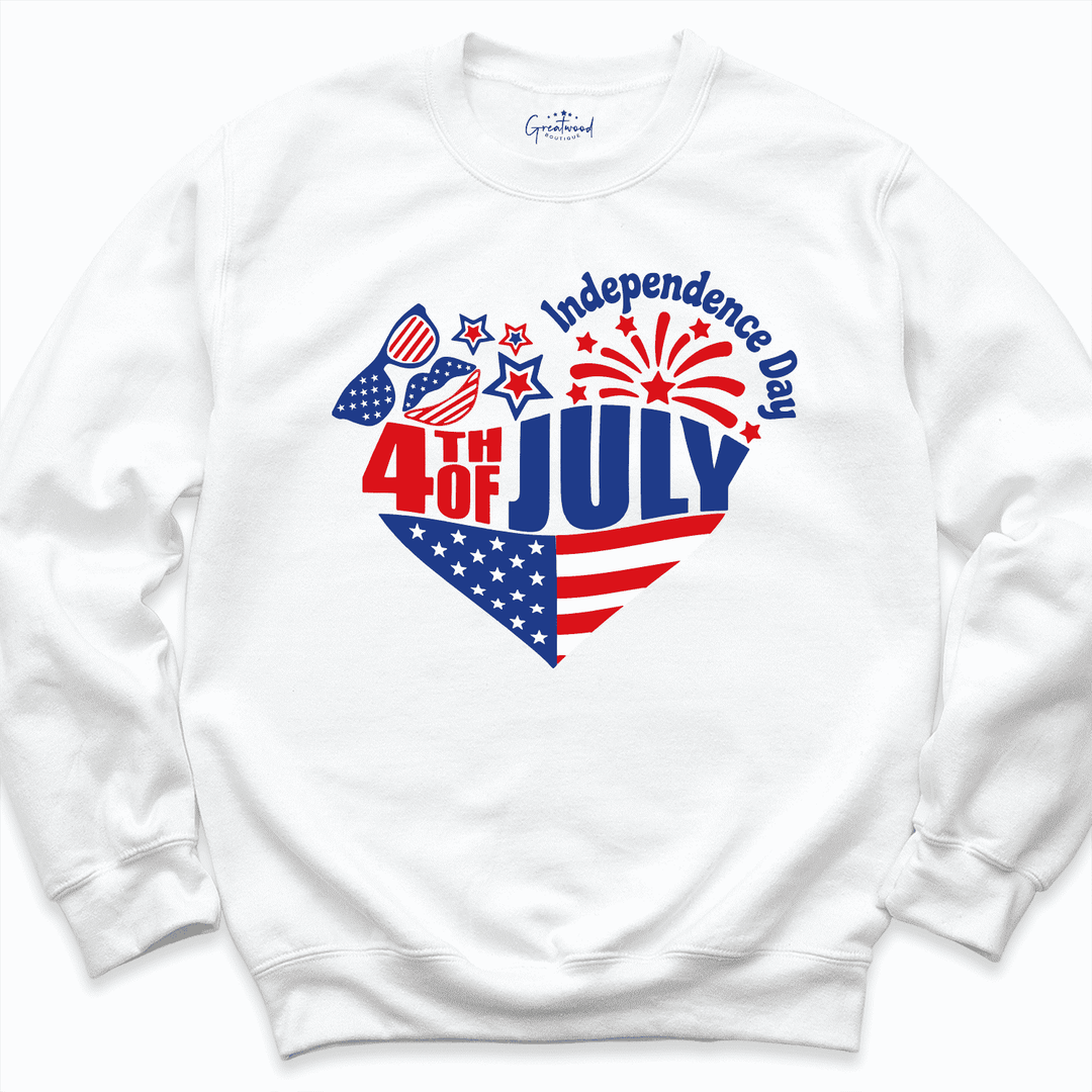 Independence Day Shirt White - Greatwood Boutique