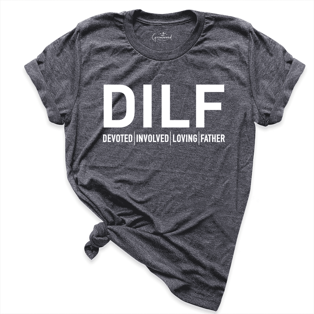 Devoted Involved Loving Father Shirt D.Grey - Greatwood Boutique