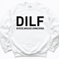Devoted Involved Loving Father Sweatshirt White - Greatwood Boutique