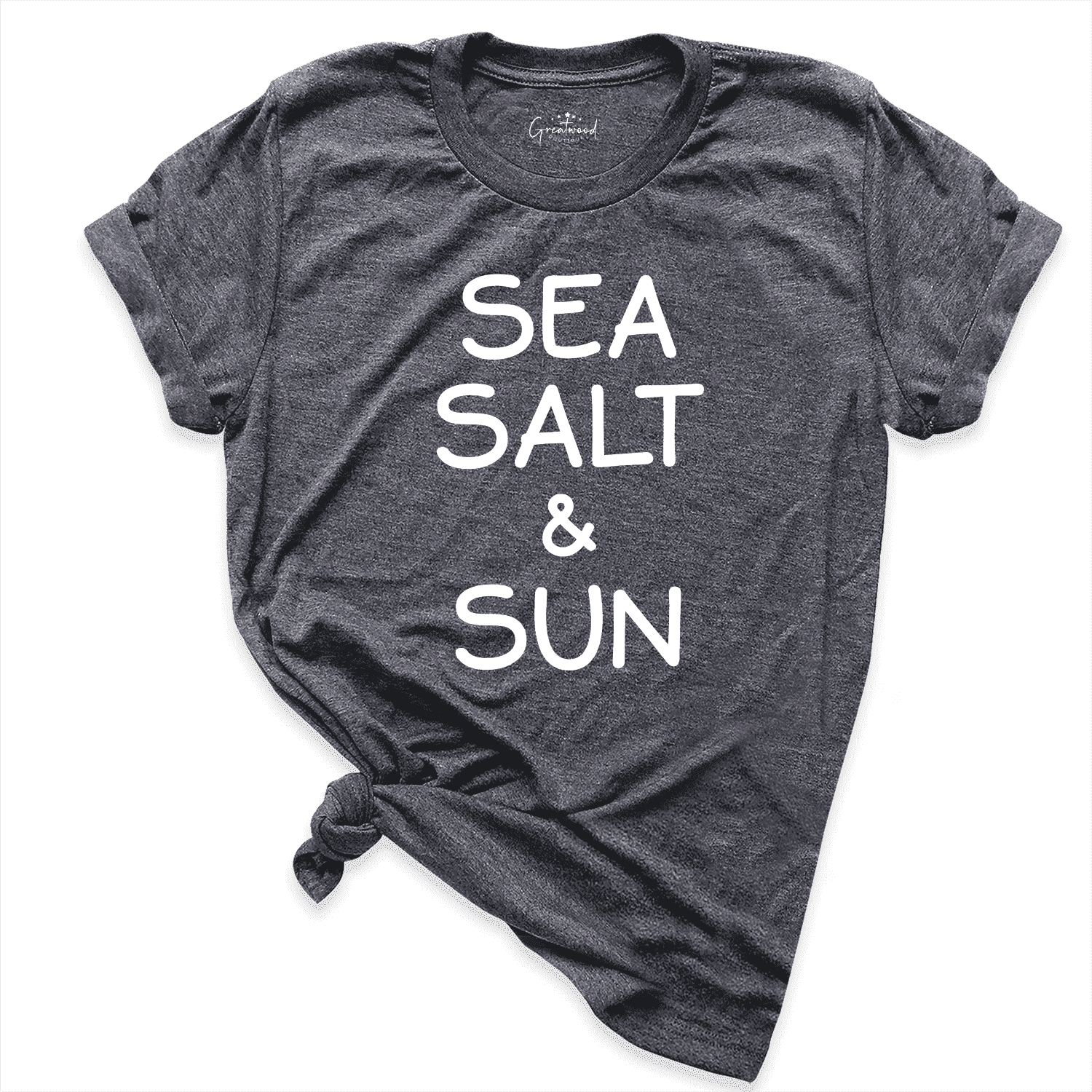 Sea Salt and Sun Summer Shirt D.Grey - Greatwood Boutique