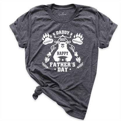 Our First Fathers Day Custom Shirt D.Grey - Greatwood Boutique