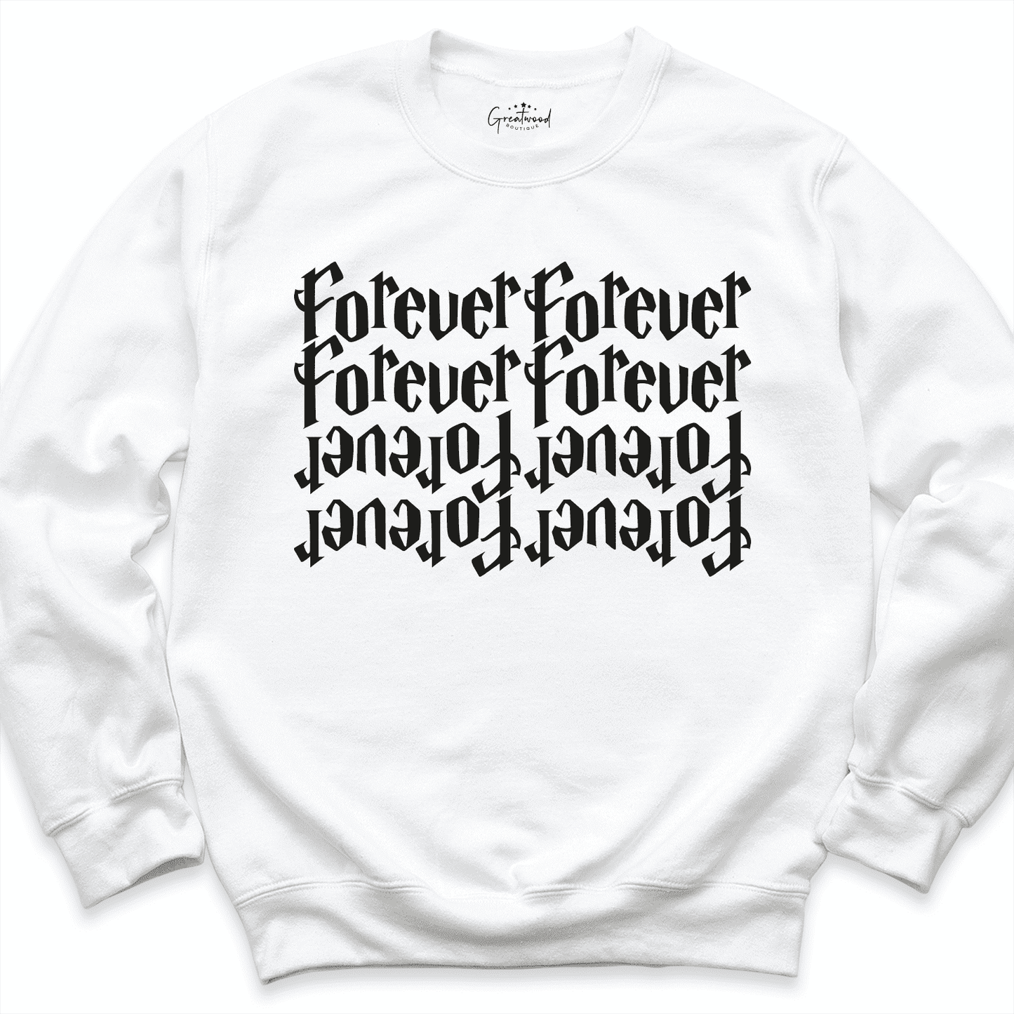 Forever Sweatshirt White - Greatwood Boutique 