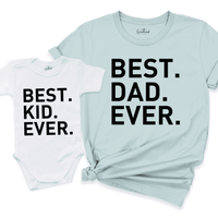 Best Dad Ever Shirt Blue - Greatwood Boutique
