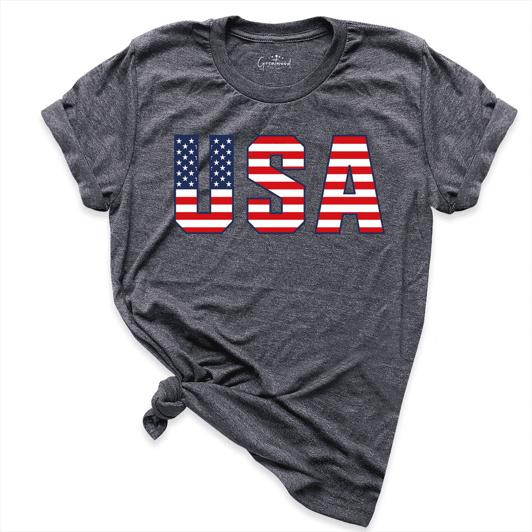 USA Shirt D.Grey - Greatwood Boutique
