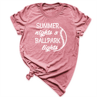 Summer Nights & Ballpark Lights Shirt