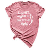 Summer Nights & Ballpark Lights Shirt