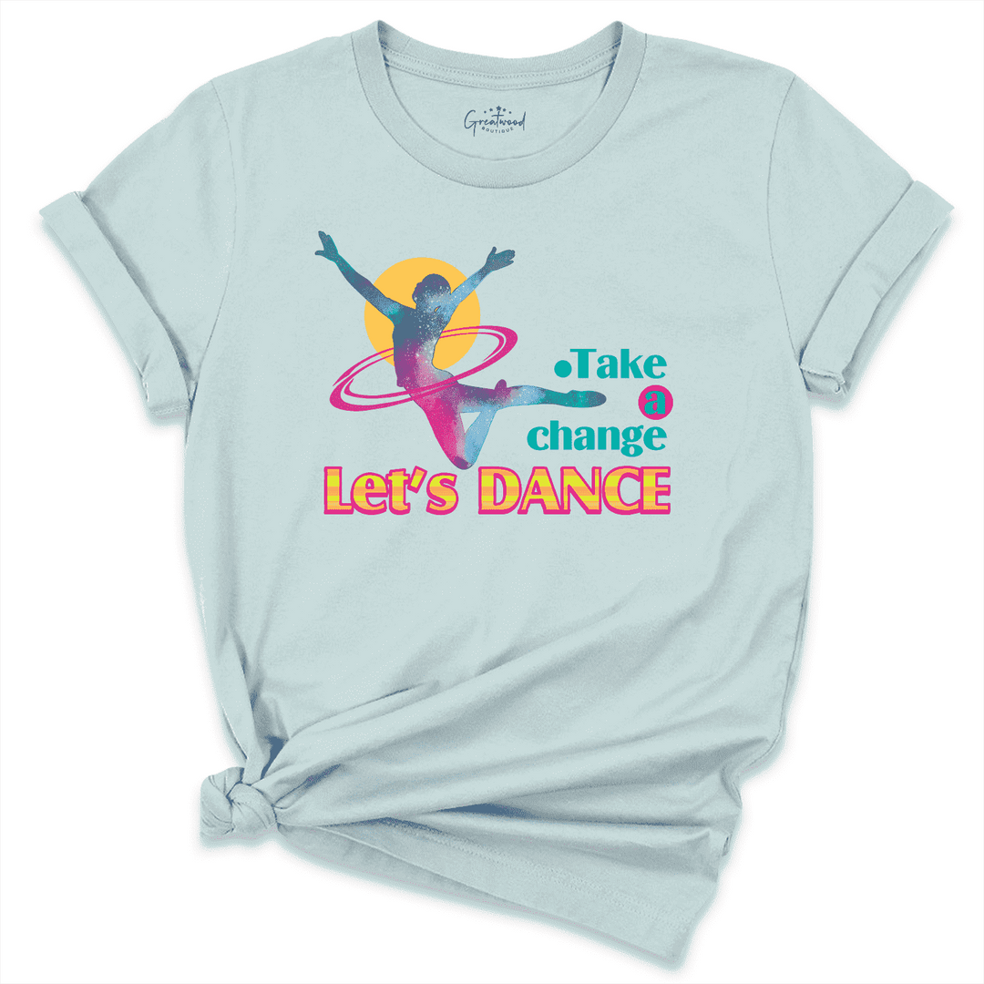 Let’s Dance Shirt Blue - Greatwood Boutigue