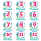 Mermaid Birthday Girl Shirt - Greatwood Boutique