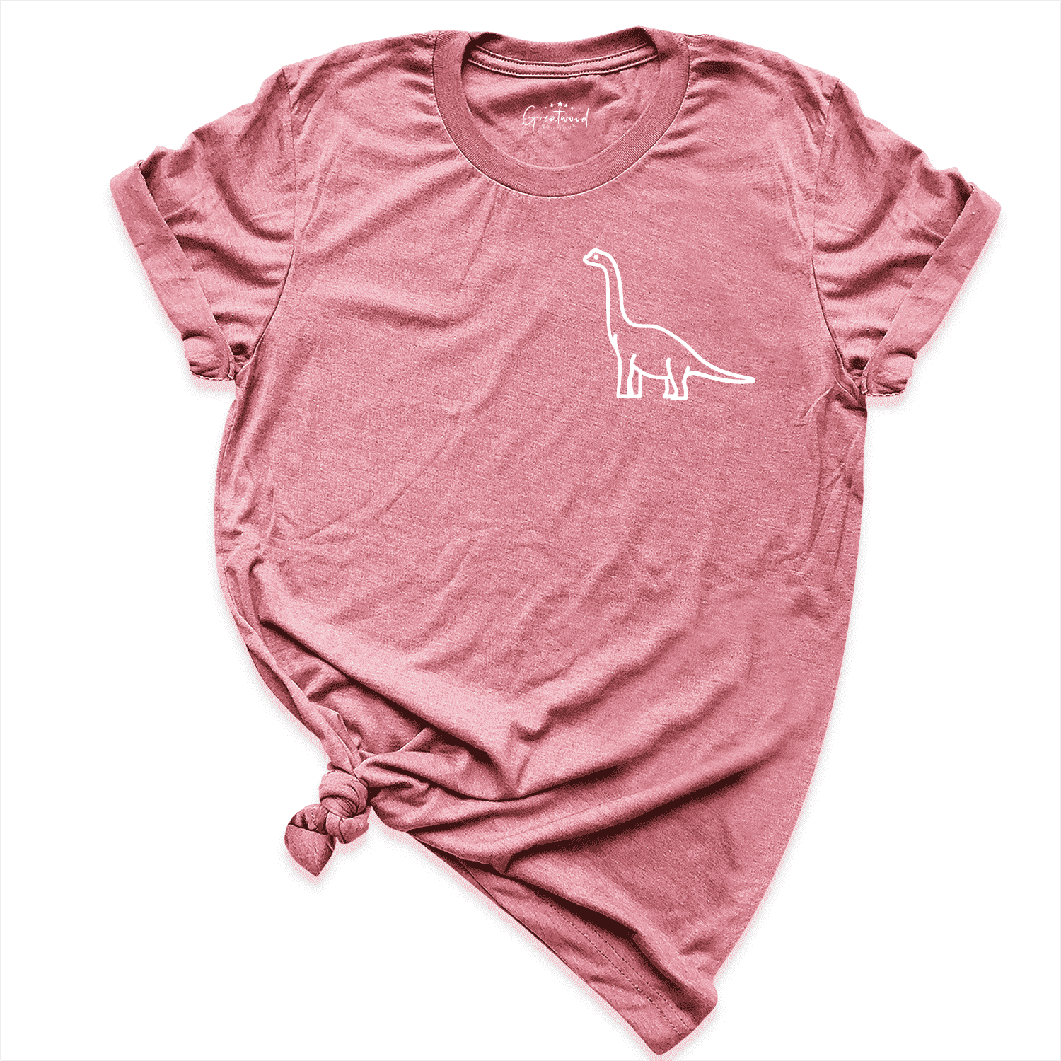 Dinosaur Shirt Mauve - Greatwood Boutique