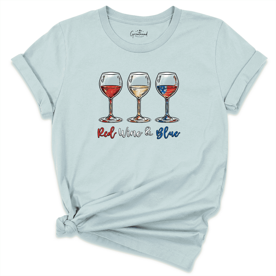Red Wine Blue Shirt Blue - Greatwood Boutique