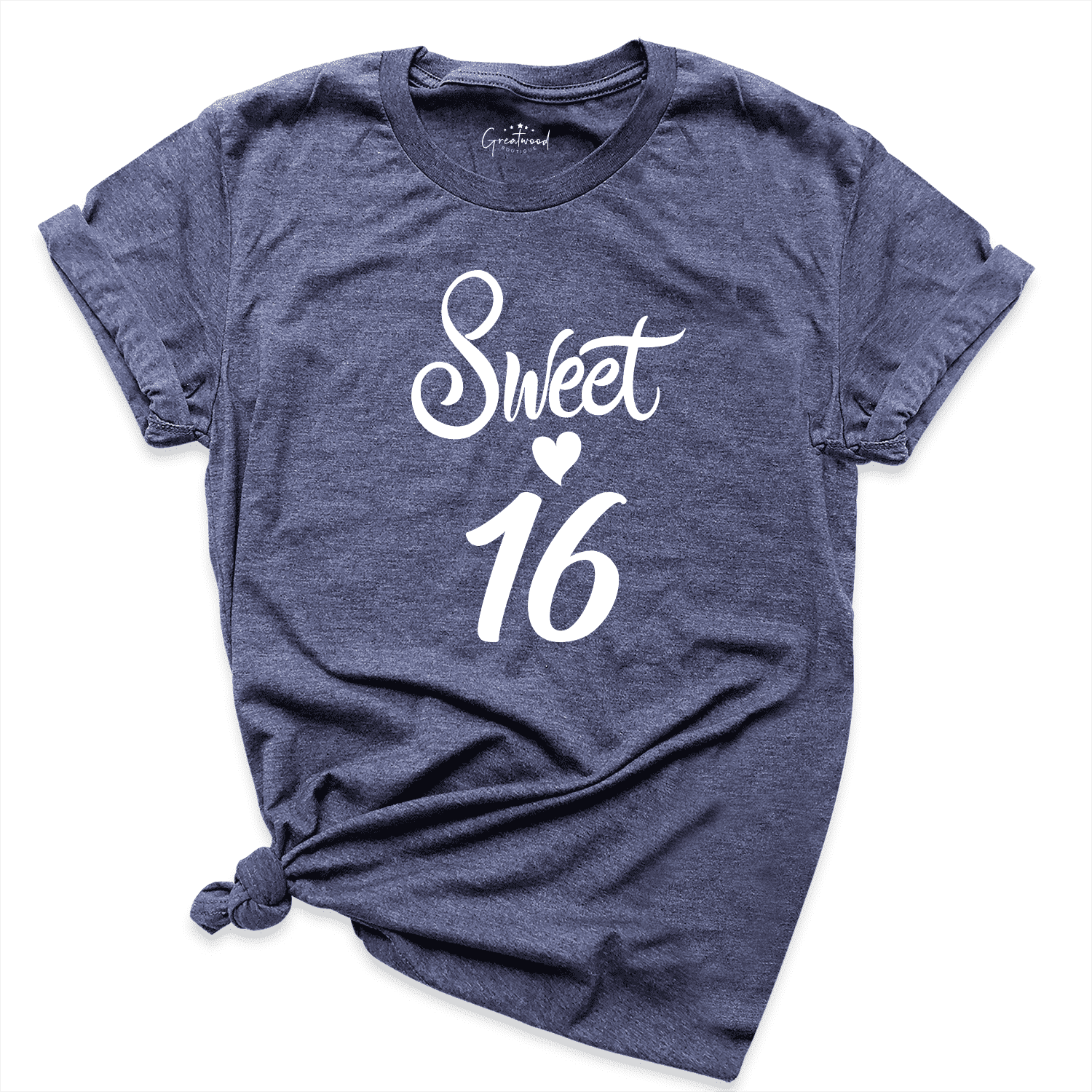 Sweet 16th Shirt Navy - Greatwood Boutique 