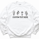 Custom Plant Sweathirt White - Greatwood Boutique