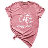 The Lake is my Happy Place Shirt Mauve - Greatwood Boutique