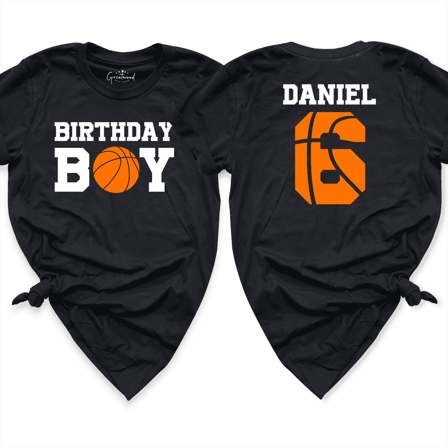 Boy Birthday shirt Black - Greatwood Boutique