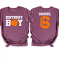Boy Birthday shirt Maroon - Greatwood Boutique