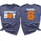 Boy Birthday shirt Navy - Greatwood Boutique