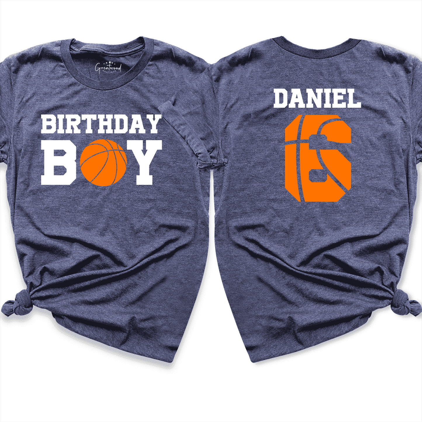 Boy Birthday shirt Navy - Greatwood Boutique