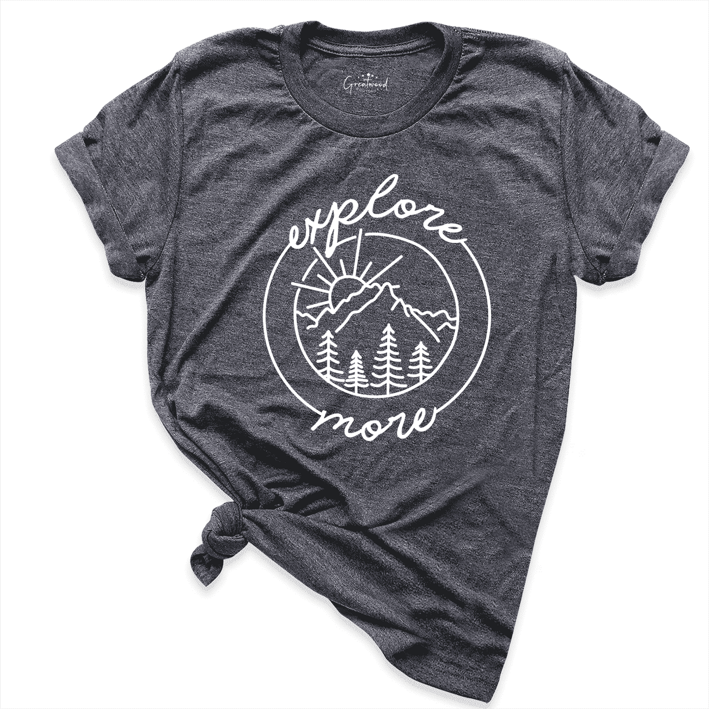 Explore More Shirt D.Grey - Greatwood Boutique