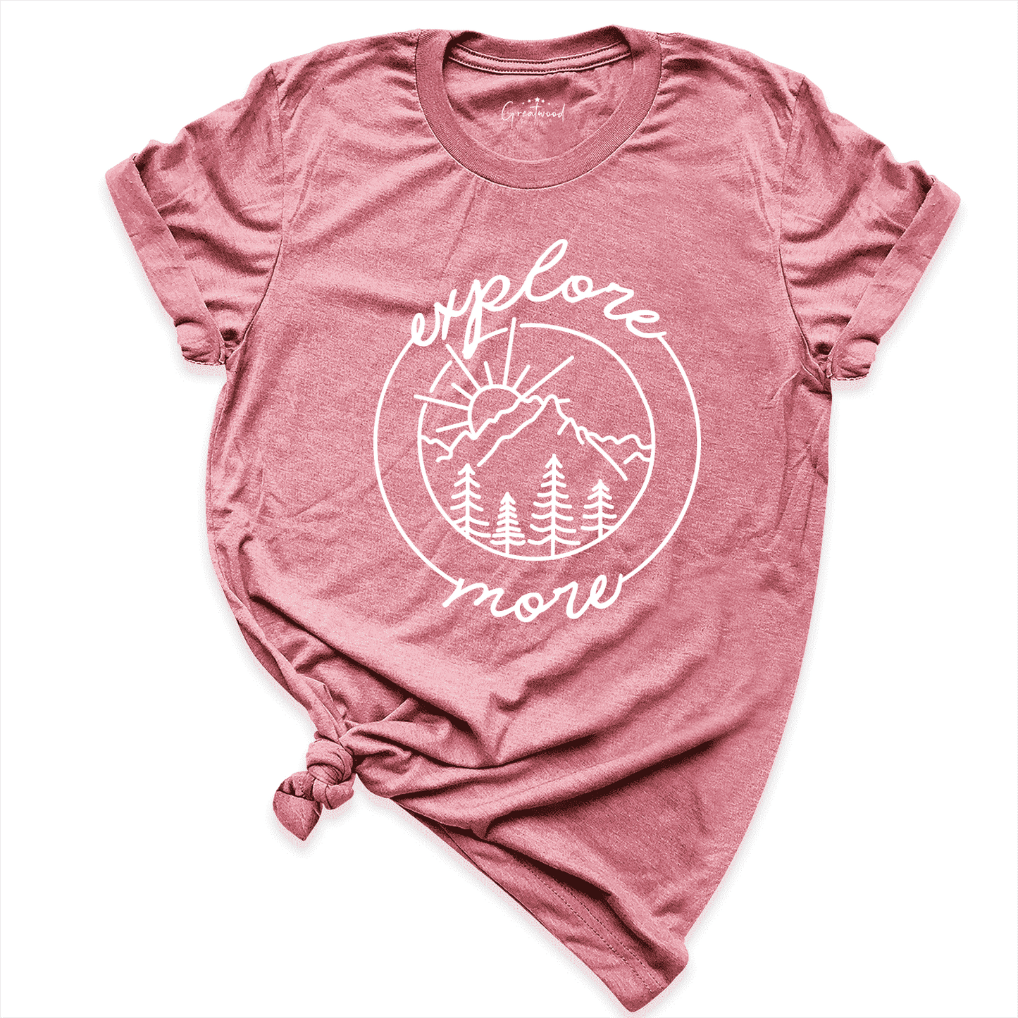 Explore More Shirt Mauve - Greatwood Boutique