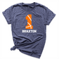Custom Basketball Number Shirt Navy - Greatwood Boutique
