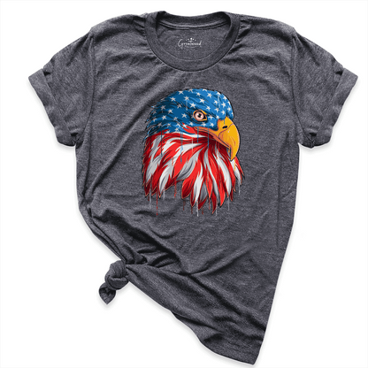 USA Eagle Shirt D.Grey - Greatwood Boutique