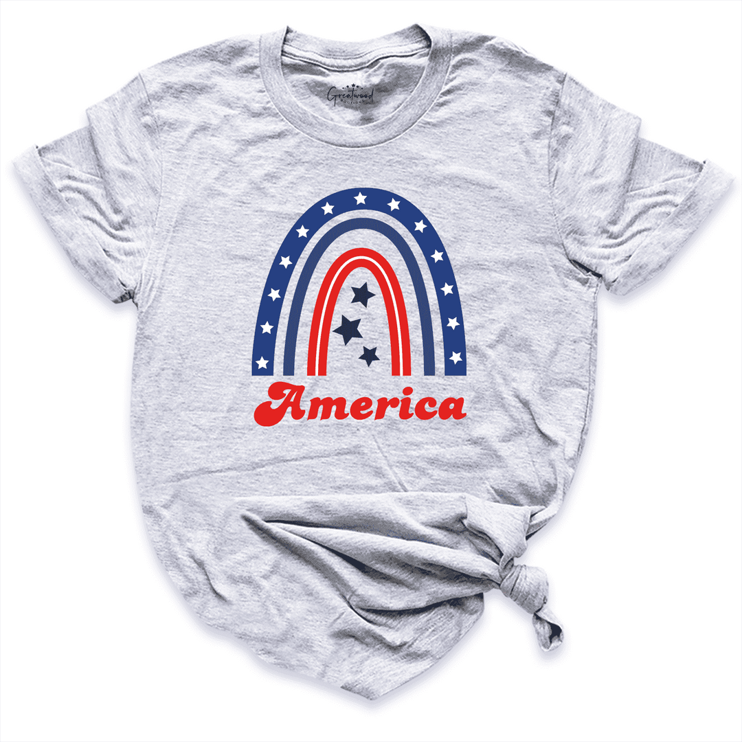 America Shirt Grey - Greatwood Boutique
