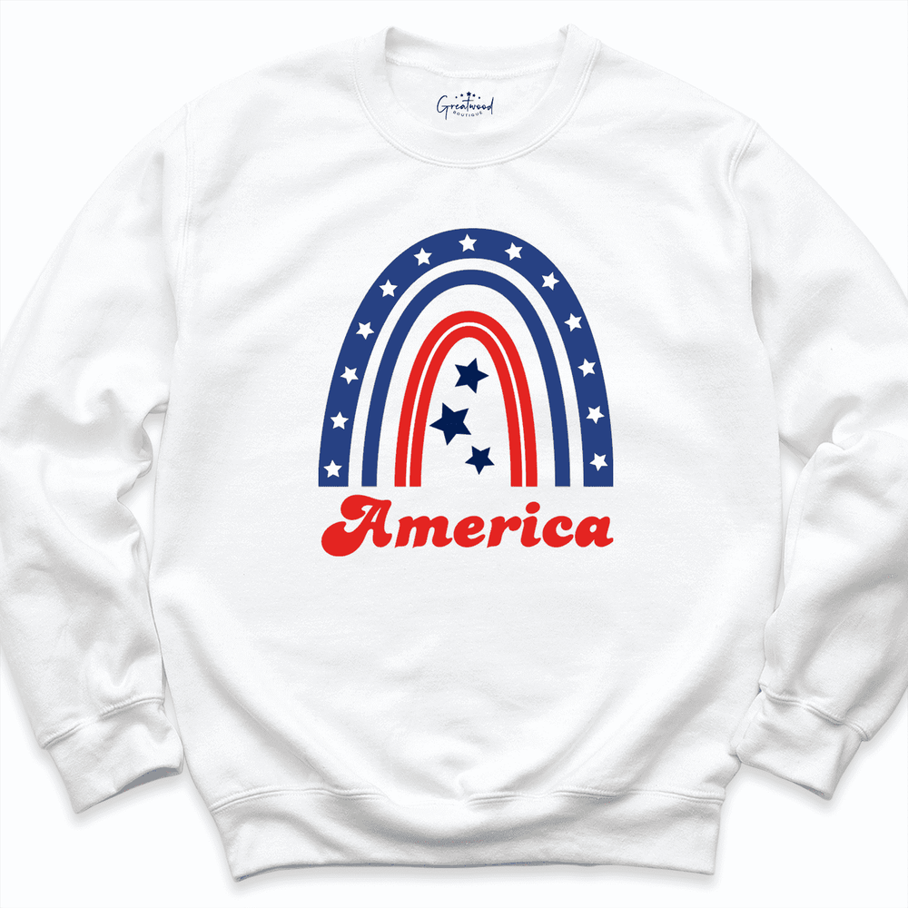 America Shirt White - Greatwood Boutique