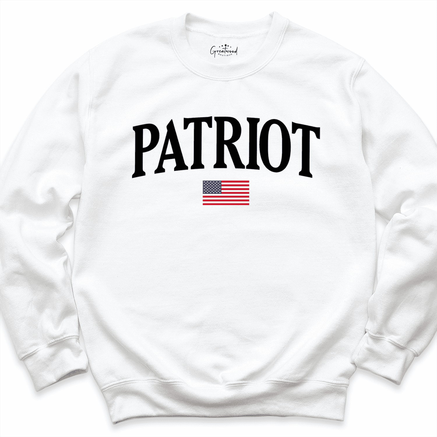 Patriot Shirt White - Greatwood Boutique