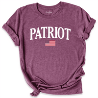 Patriot Shirt Maroon - Greatwood Boutique