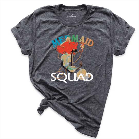 Mermaid Squad Shirt D.Grey - Greatwood Boutique
