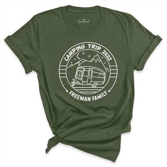 Camping Trip 2022 Shirt Green - Greatwood Boutique