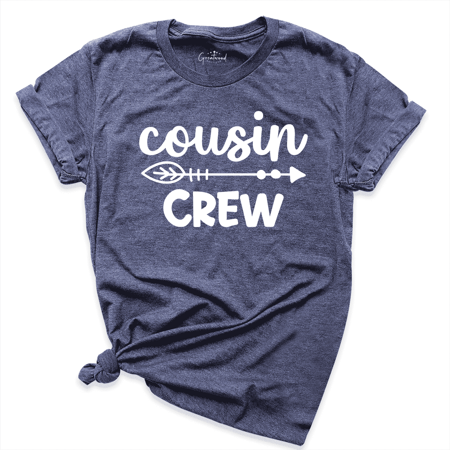Cousin Crew Shirt Navy - Greatwood Boutique