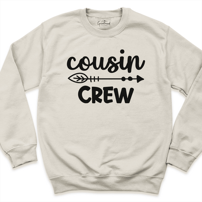 Cousin Crew Sweatshirt Sand - Greatwood Boutique