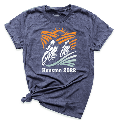Houston 2022 Cycling Shirt Navy - Greatwood Boutique